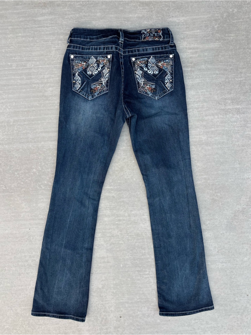 GRACE in LA Easy Fit Jeans Size 29 - Picture 3 of 7